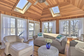 Refined Retreat with Outdoor Shower, 1 Block to Beach